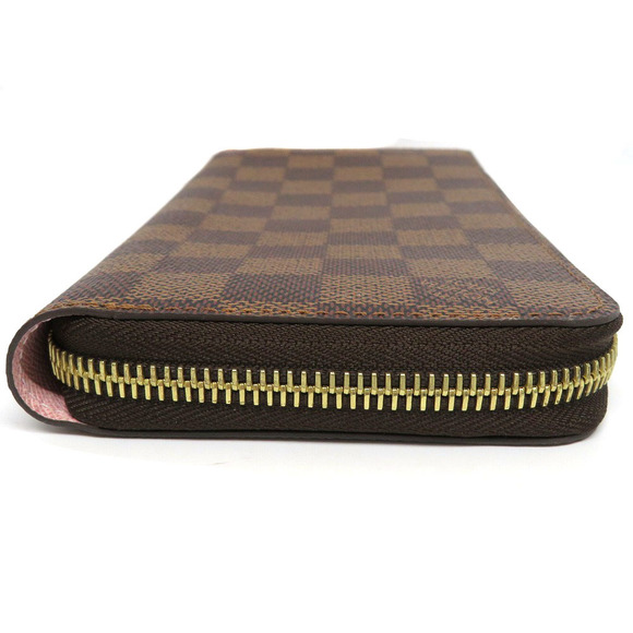Louis Vuitton Zippy Pink Ballerine Damier Wallet Rose - Picture 4 of 6